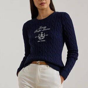 NWT Lauren Ralph Lauren Sweater L